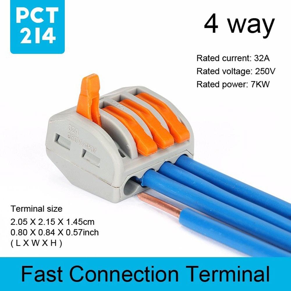 Flame Retardant Cable Connector Set Universal Fast Electric - 3