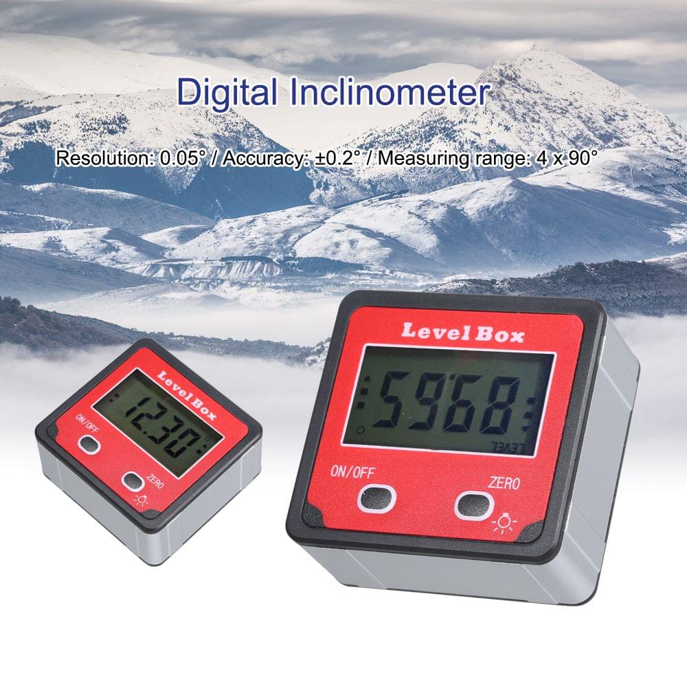 Digital Display Level Box Angle Gauge Digital Inclinometer– UNIQKART