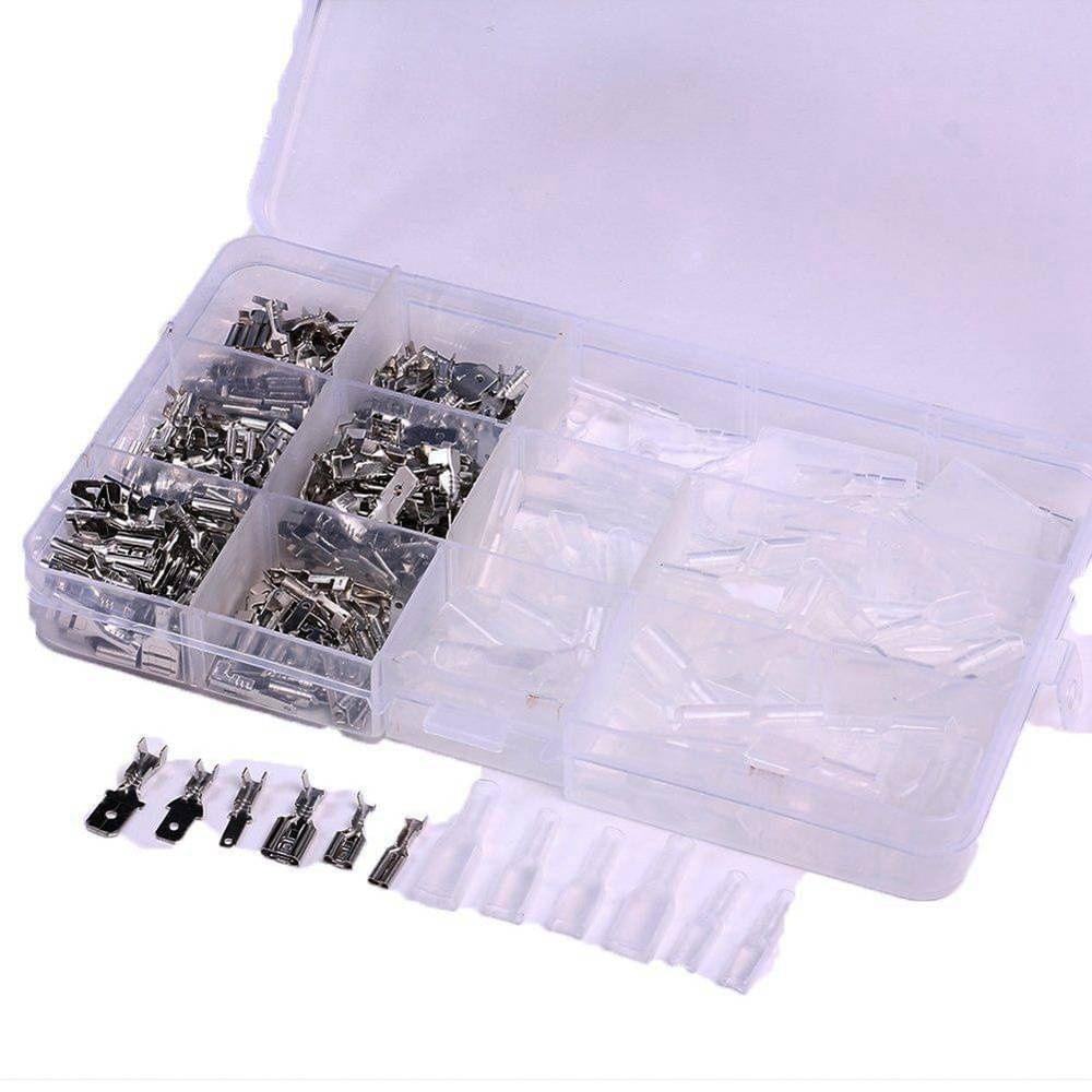 270pcs Electrical Wire Crimp Terminal Connector Male Female