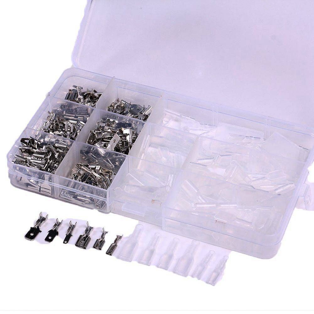 270pcs Electrical Wire Crimp Terminal Connector Male Female