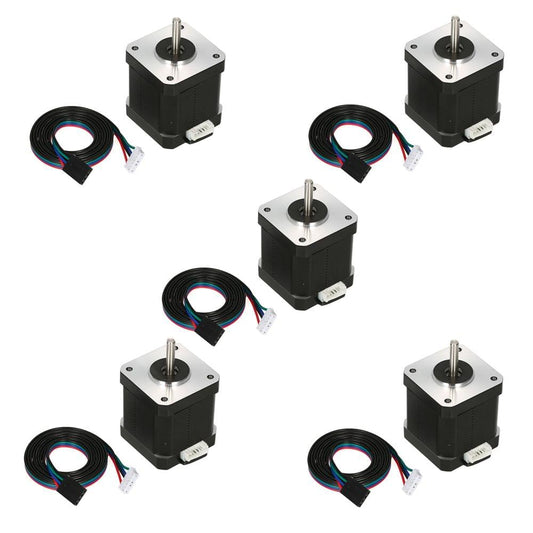 5PCS 17HS8401S 48mm Nema 17 Stepper Motor 42 Motor 42BYGH