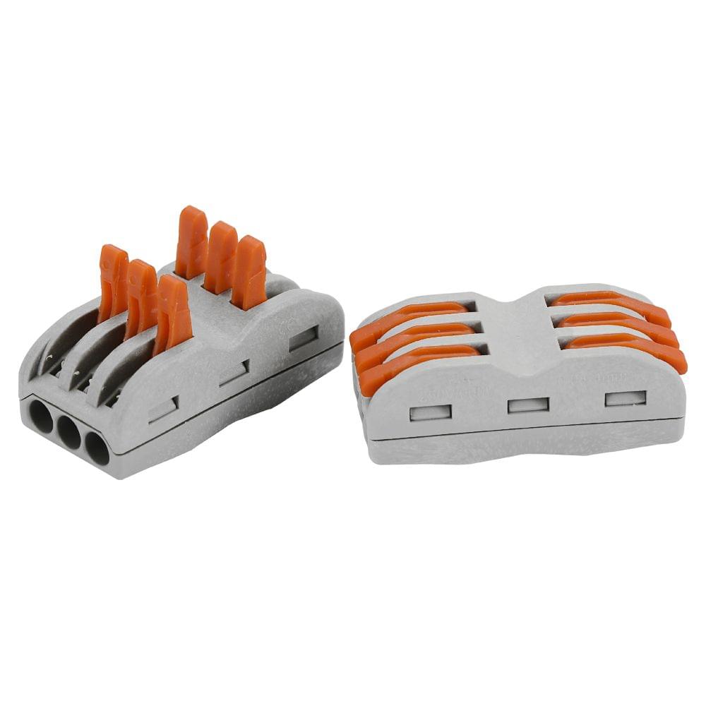 9pcs 6-Way Flame Retardant Cable Connector Box Set Universal