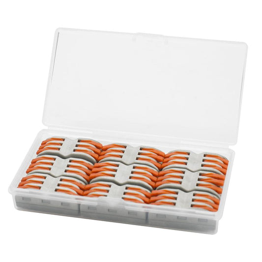 9pcs 6-Way Flame Retardant Cable Connector Box Set Universal