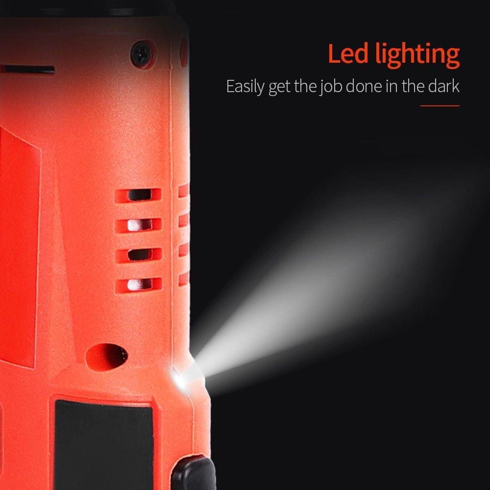 Electric Ratchet Wrench 12V 3/8 inch Cordless Rechargeable - EU Plug