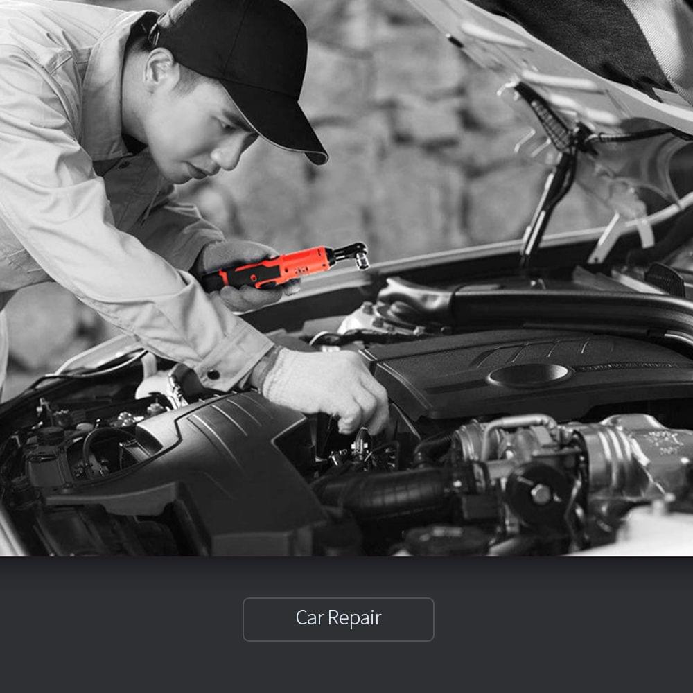 Electric Ratchet Wrench 12V 3/8 inch Cordless Rechargeable - EU Plug