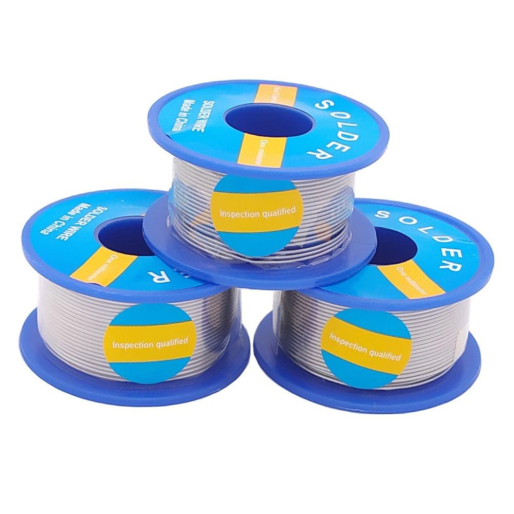 60/40 Tin Lead Solder Wire with Rosin for Electrical - 50g