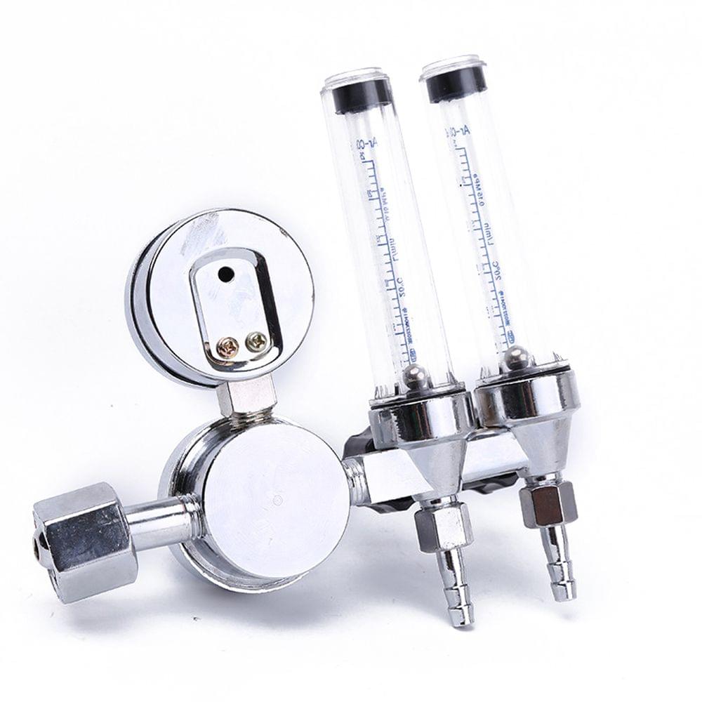 Double Pipe Argon Regulator Gas Pressure Reducing Valve