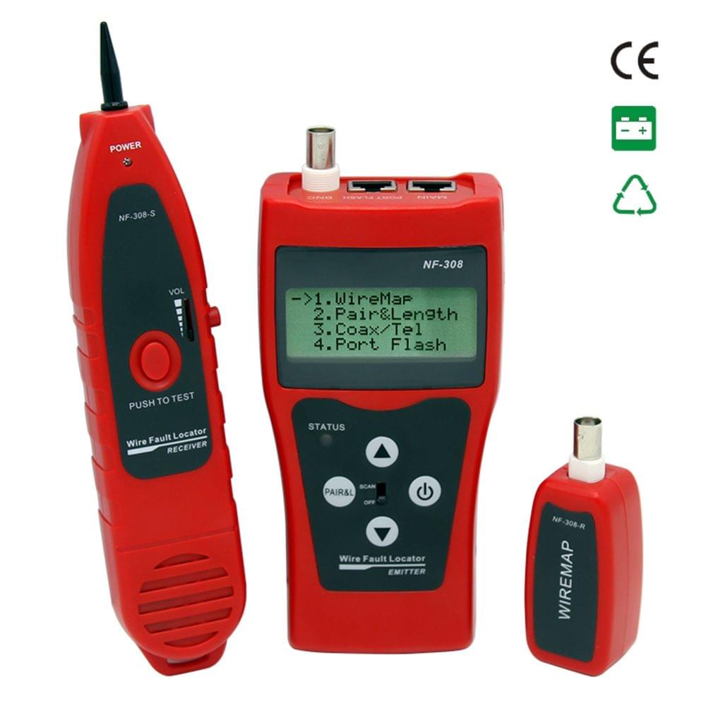 Multi-functional LCD Network Cable Tester High Precision