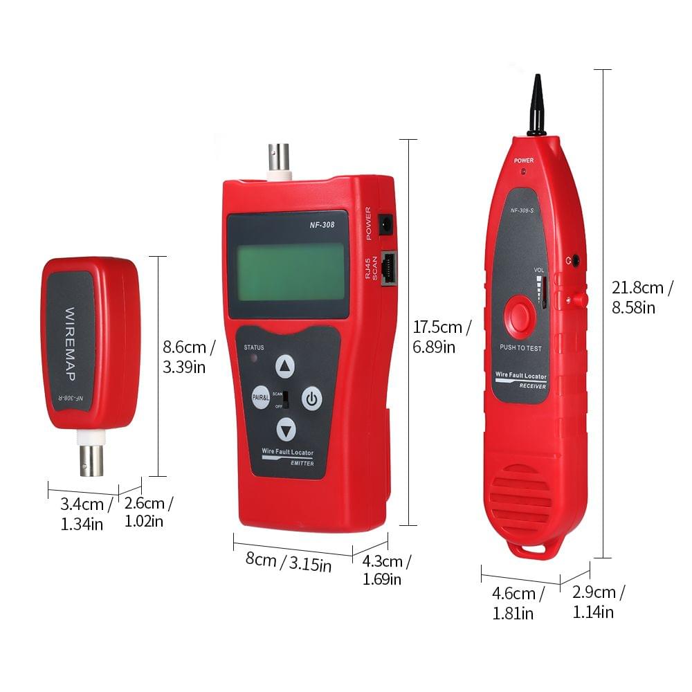 Multi-functional LCD Network Cable Tester High Precision