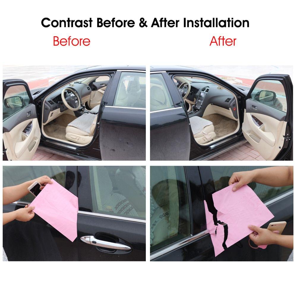 5M Car Door Seal Strips Auto Rubber Seals Sticker Noise