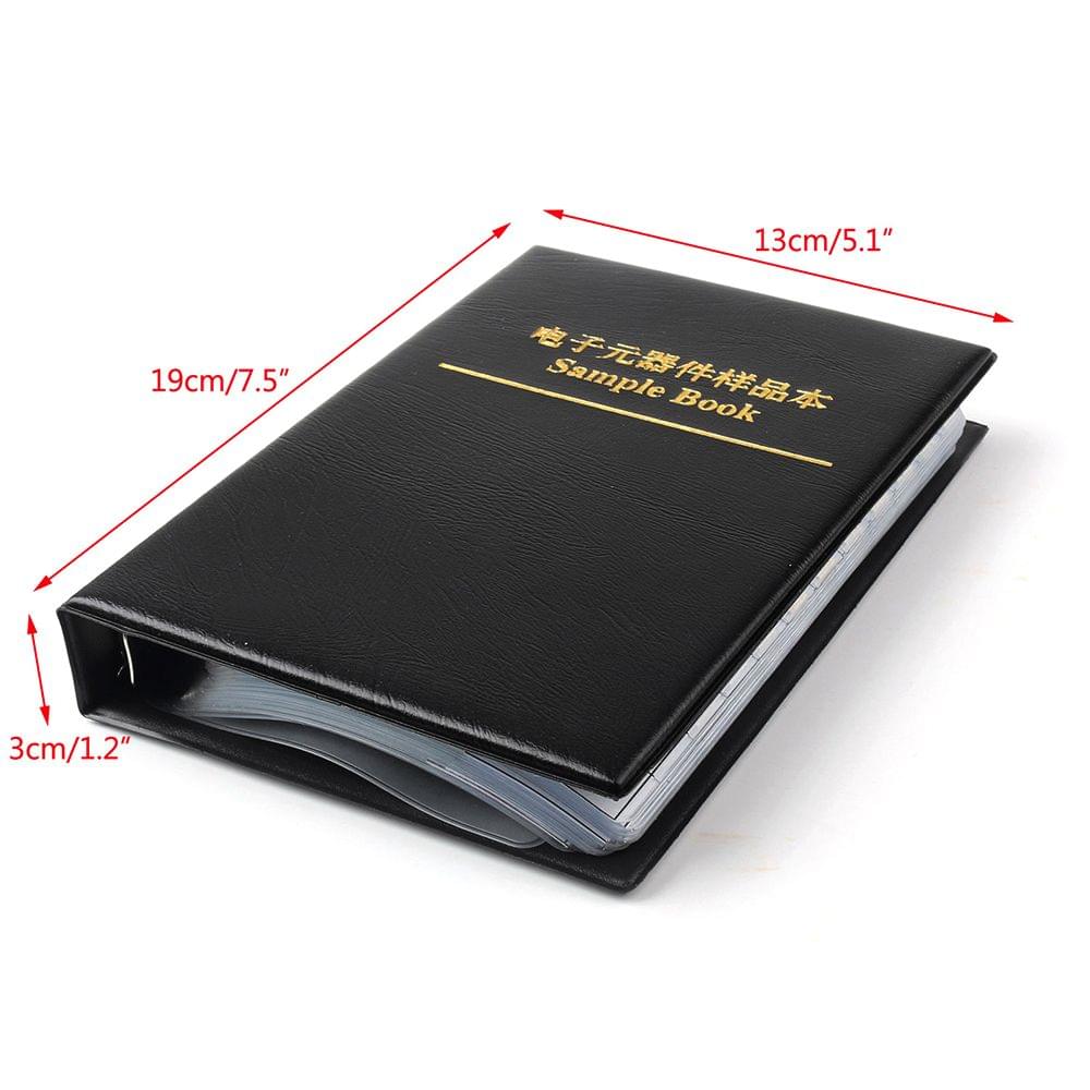 Sample Book 0201 0402 0603 0805 1206 Capacitor Kit SMD SMT - Model 0402