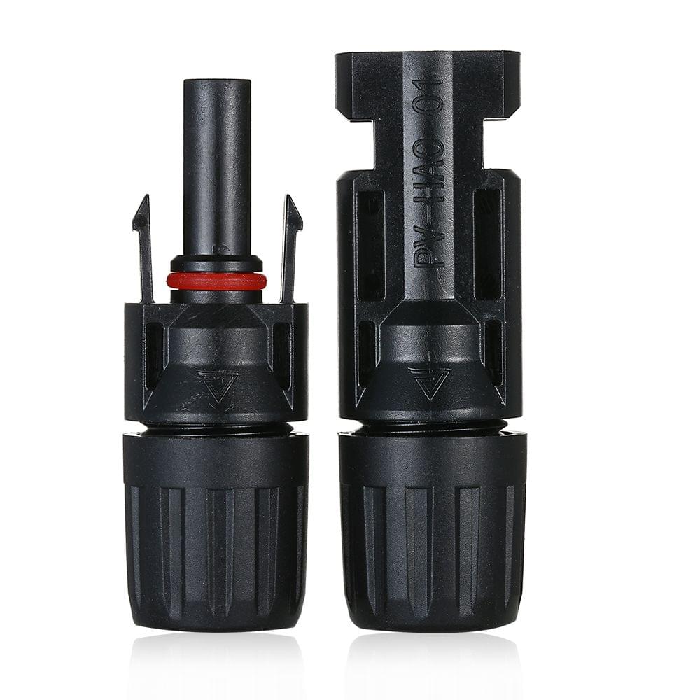 Connectors Solar Energy Panel Adaptor Solar Panel Connectors - 20-pairs