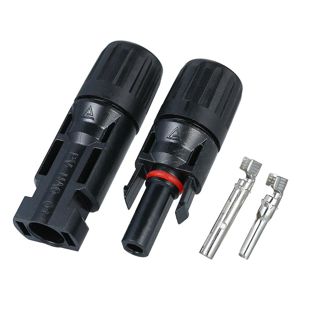Connectors Solar Energy Panel Adaptor Solar Panel Connectors - 20-pairs