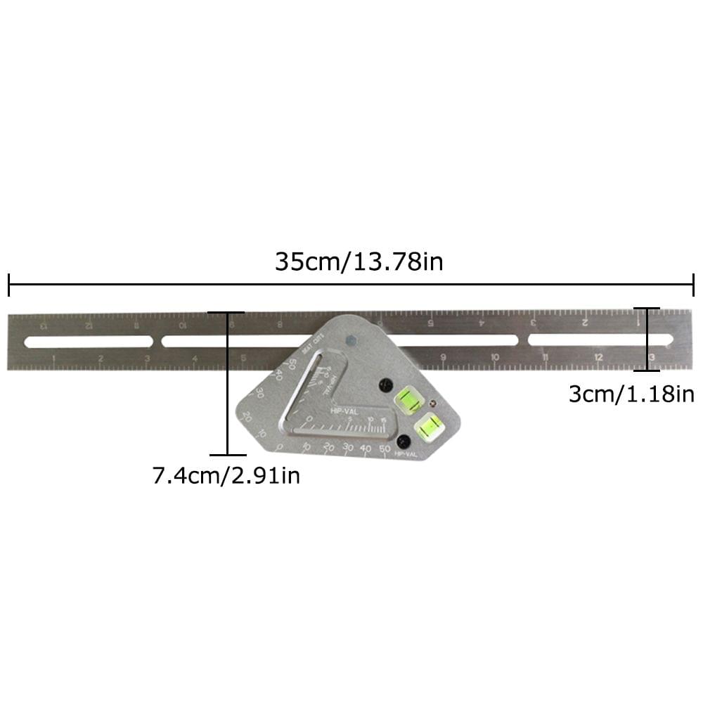 Angle Ruler Multi-function Revolutionary Carpentry Ruler