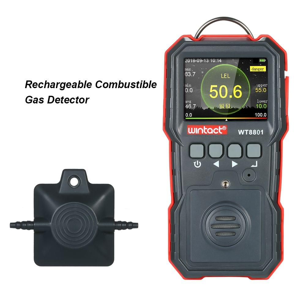 wintact High Precision Combustible Gas Meter Professional