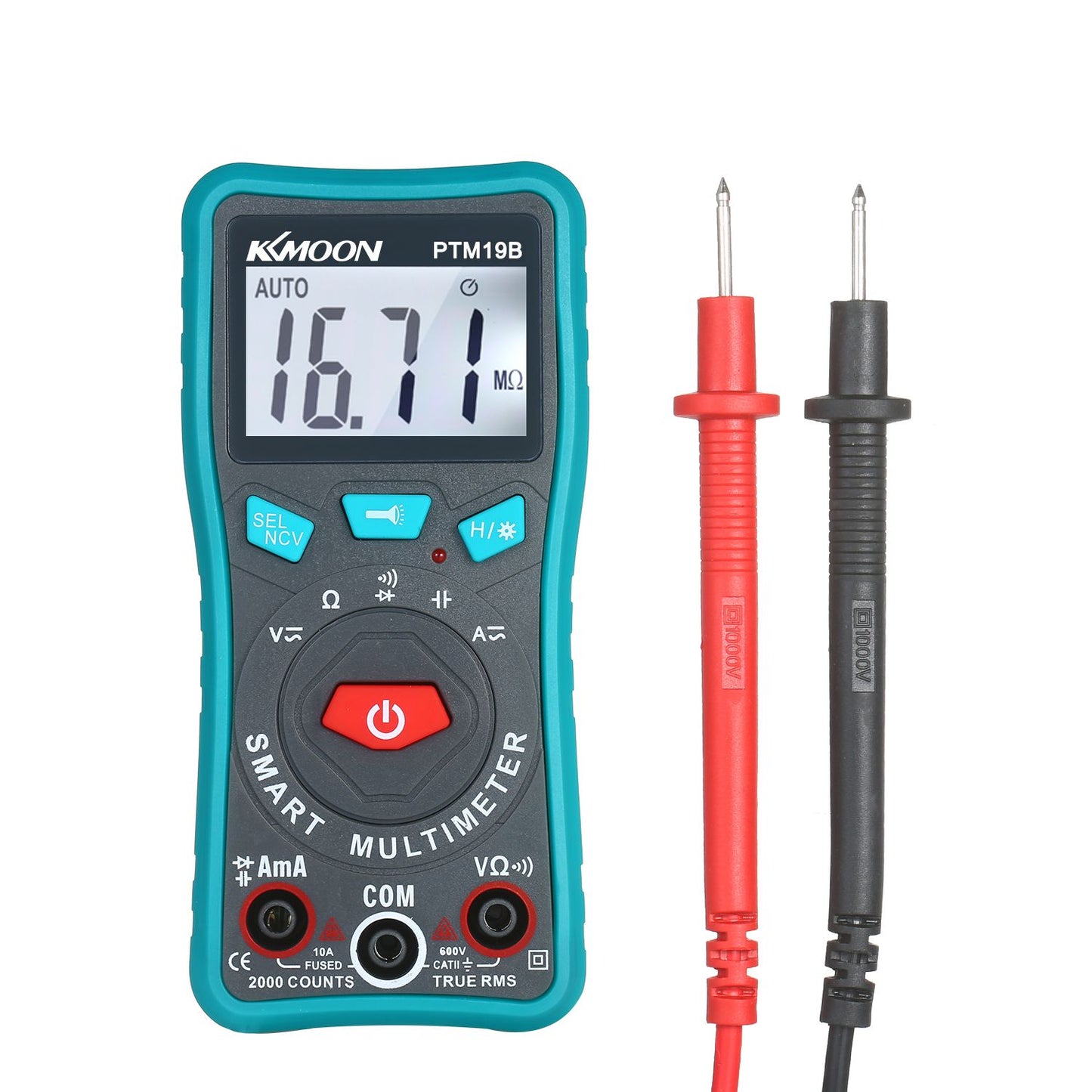KKmoon Compact Handheld True RMS Auto-Ranging AC/DC DMM - Type B