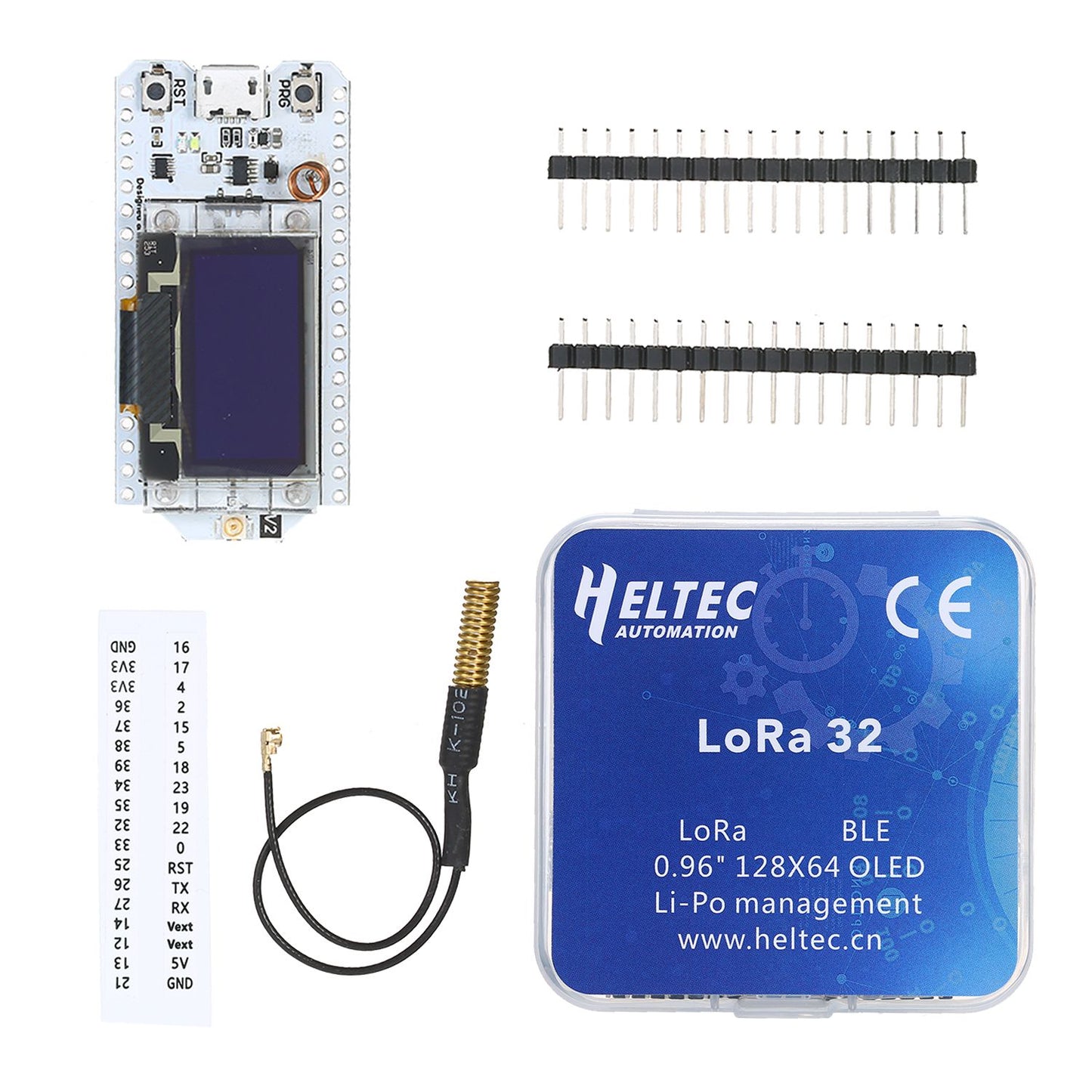 433MHz W-F- Wireless BT Development Board OLED 0.96" Display - 433MHz