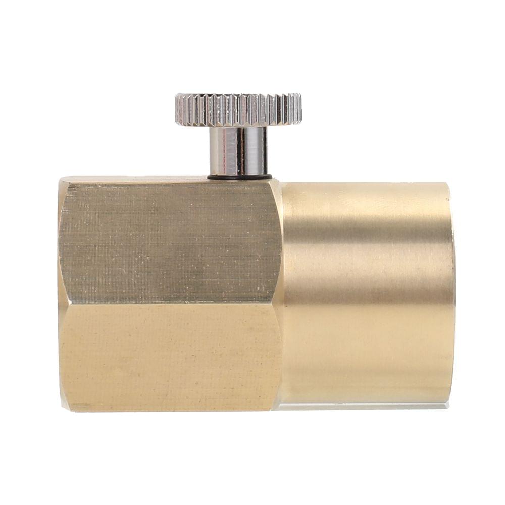 Brass Adapter for Refill Soda Stream and Soda Club W21.8-14