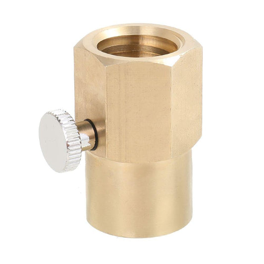 Brass Adapter for Refill Soda Stream and Soda Club W21.8-14