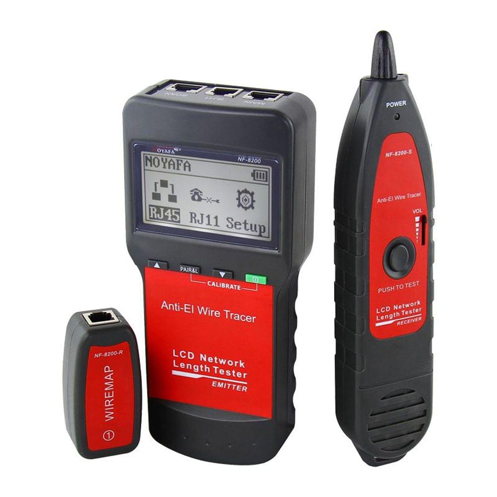 NF-8200 Professional LAN Tester RJ45 Cable Length Tester