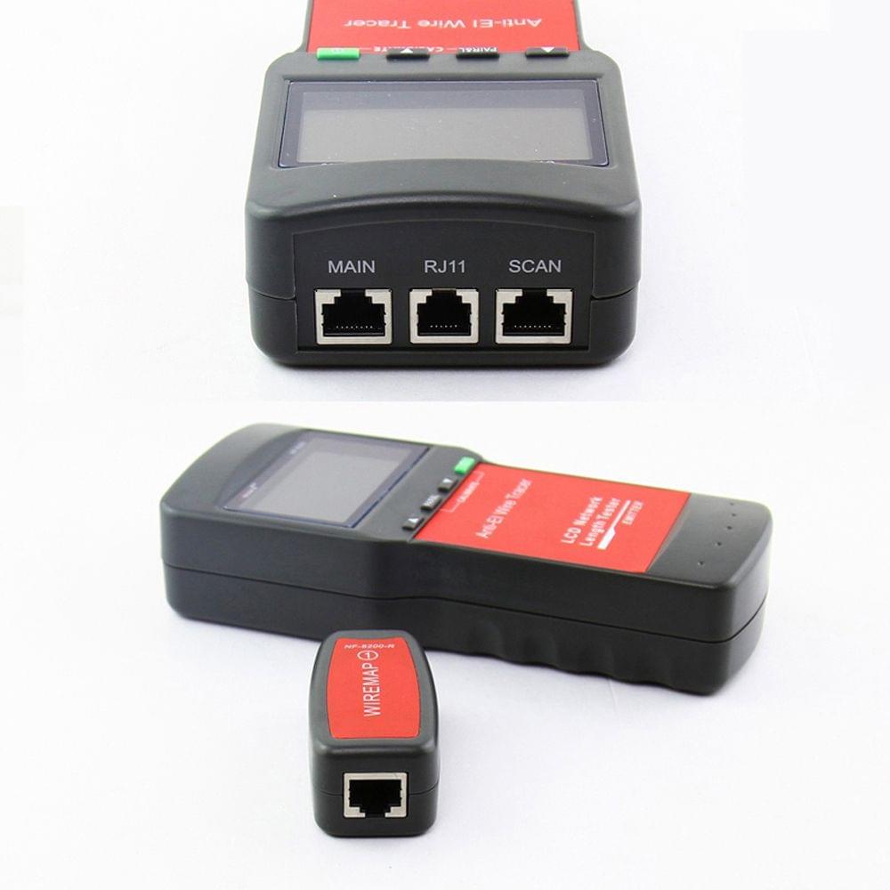 NF-8200 Professional LAN Tester RJ45 Cable Length Tester