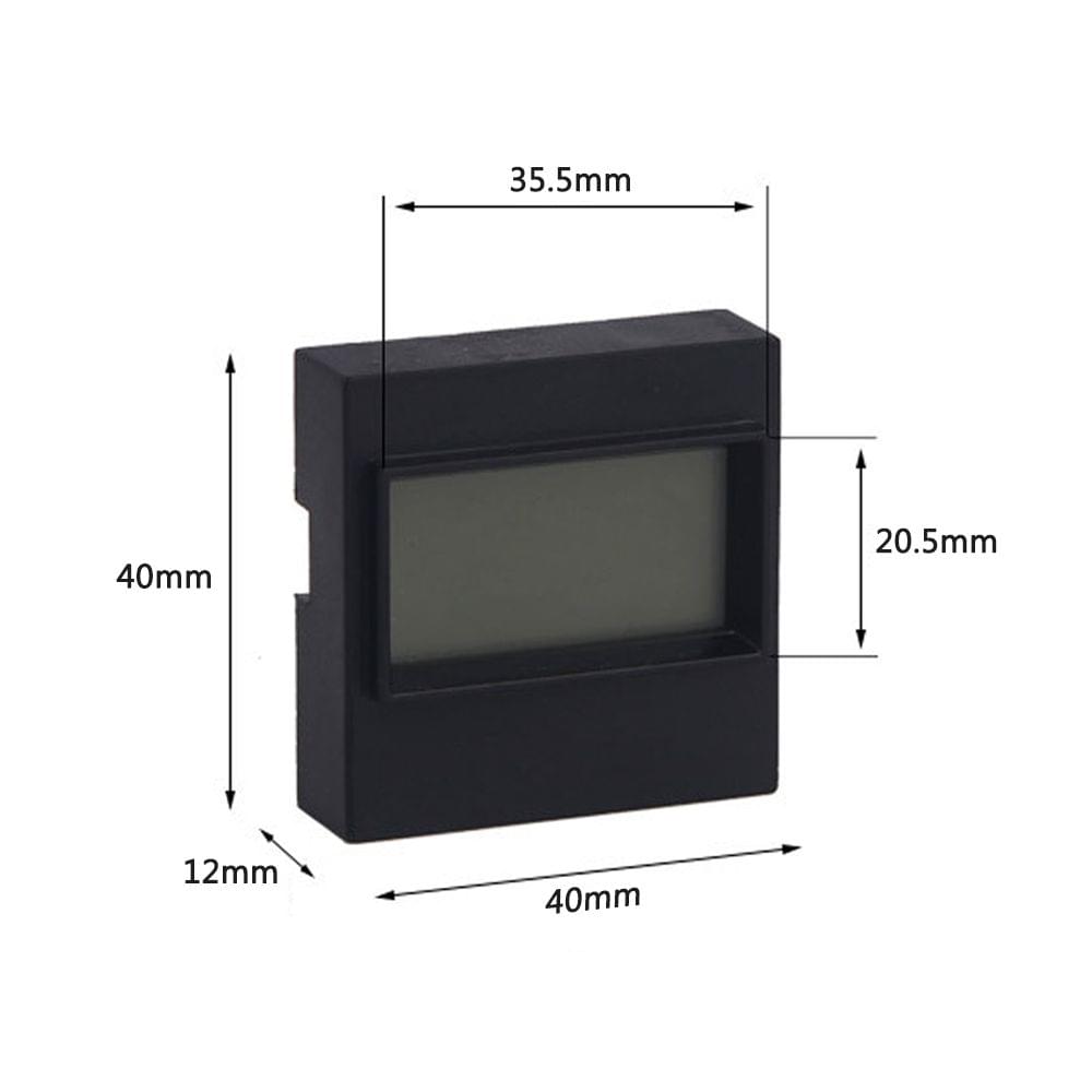 AC 80V-380V Digital Voltmeter LCD Display Volt Panel Meter