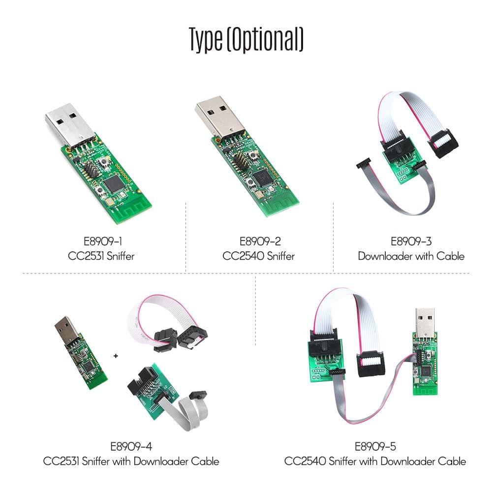 CC2531 Sniffer Protocol Analyzer 2531 USB Dongle Zigbee - CC2531 Sniffer