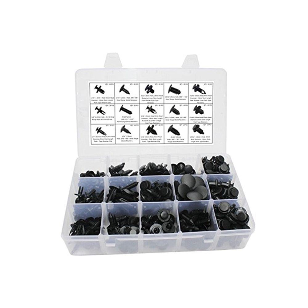 300PCS Car Body Push Pin Bumper Buckle Moulding Clip Kit - 300PCS