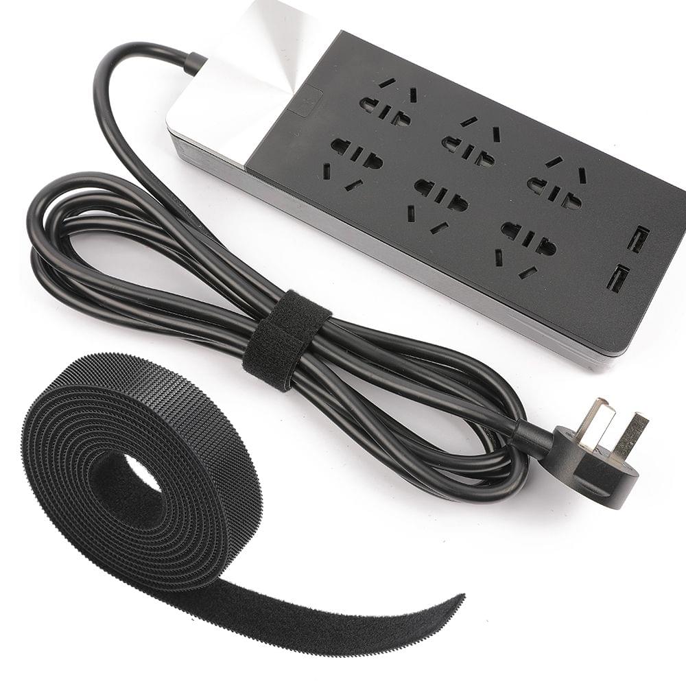 1-Roll Reusable Fastening Wire Organizer Multi-Purpose Cable - 2 meters