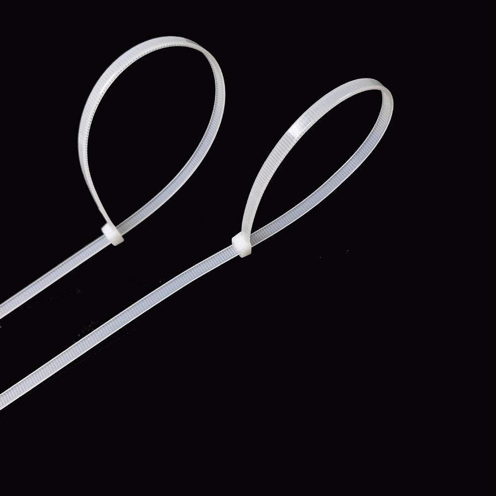 Portable Durable Fastness White Lastics Self Locking Nylon - 12