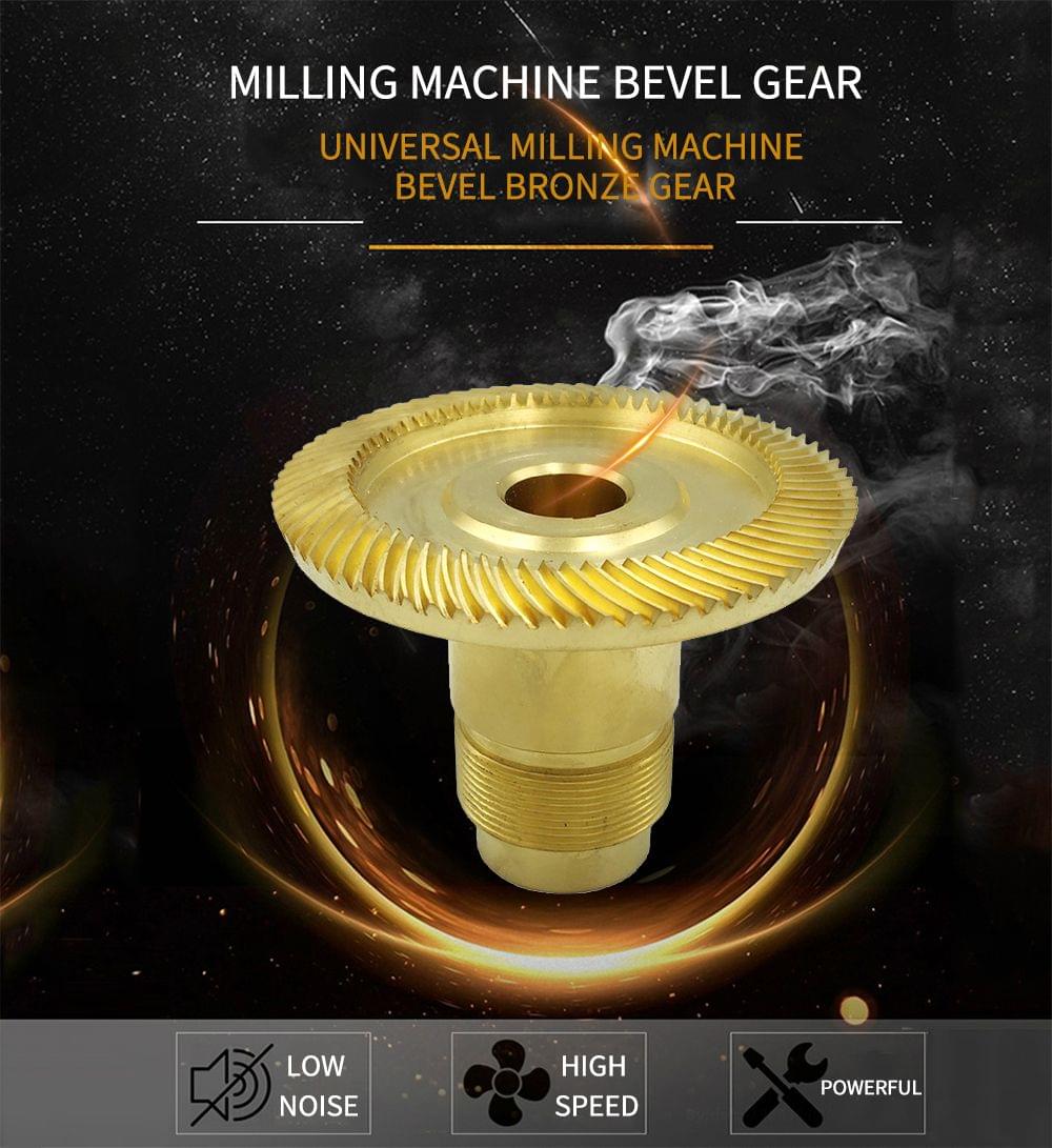 Milling Machine Bevel Gear Spiral Bevel Gear Bridgeport - Left tooth