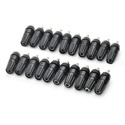 DIY Binding Post Terminals, Black (Black)