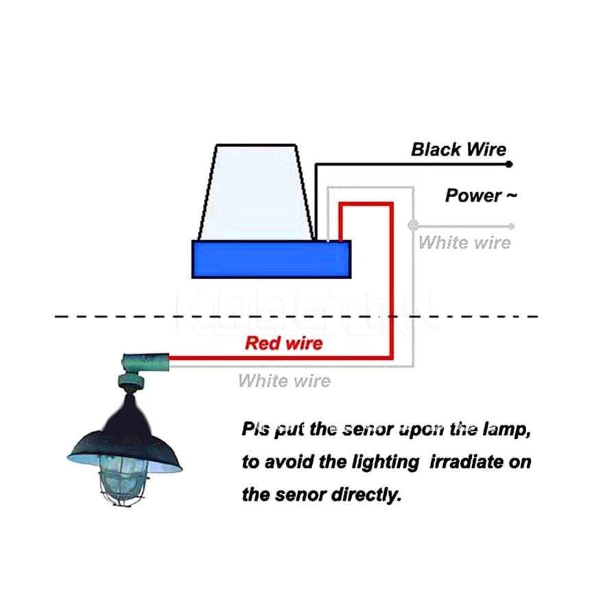 Automatic Switch Sensor Switch Photocell Street Light Switch Control (12V)