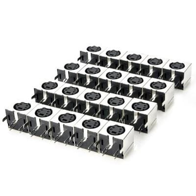 S-Video 4-pin Female Connectors for PCB DIY