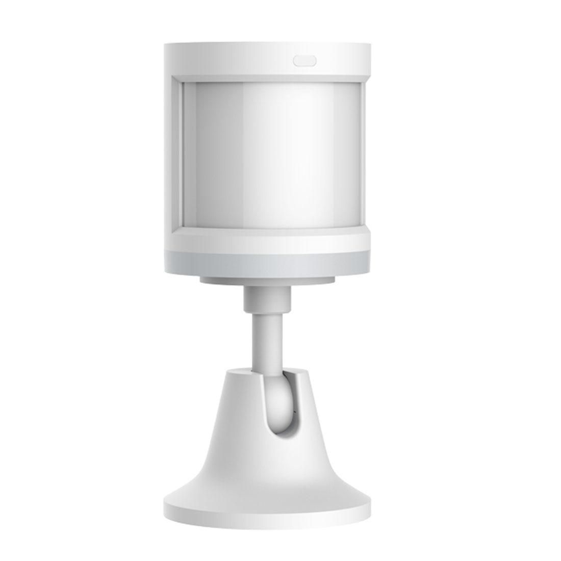 Original Xiaomi Aqara Human Body Sensor Smart Body Motion Sensor, Support Movement Identification & Illuminance Detection, Zigbee Connection Mihome App via Android & IOS, with the Xiaomi Multifunctional Gateway Use (White)