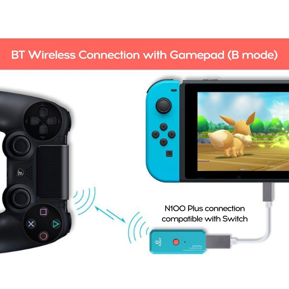 Coov N100PLUS W-ireless BT Adapter Converter Compatible with