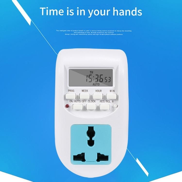 AL-06  220-240V  Digital Timer  Switch Socket, EU Plug