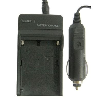 2 in 1 Digital Camera Battery Charger for Panasonic VBD1/ VBD2, SONY F550/ F750/ F960... (Black)
