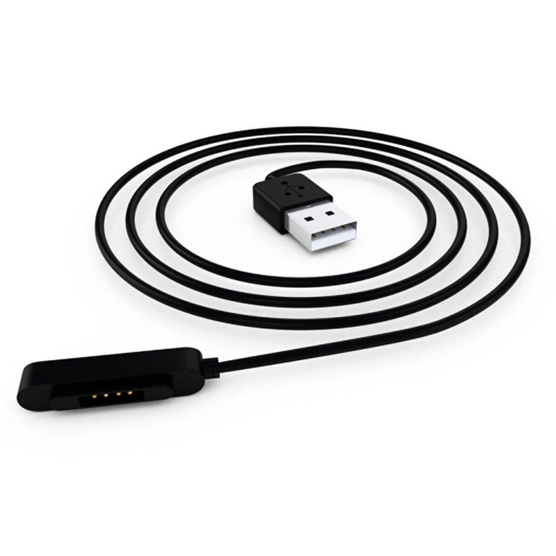 For ASUS Zenwatch 1m 2nd Generation Charging Cable (Black)