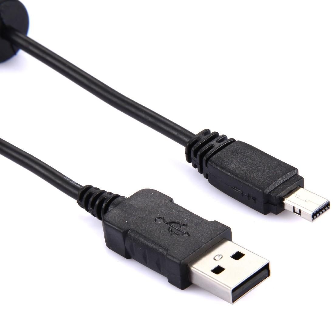 Digital Camera USB Cable for Casio EX-S600 / EX-S770 / EX-S880 / EX-Z60 (Black)