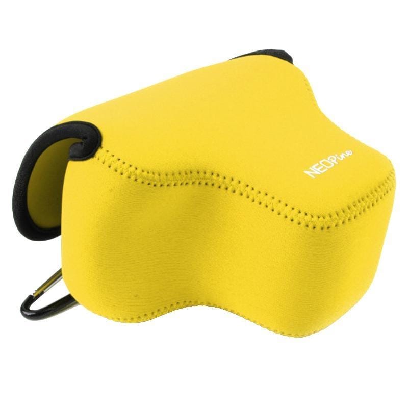 NEOpine Neoprene Shockproof Soft Case Bag with Hook for Canon SX60 Camera (Yellow)