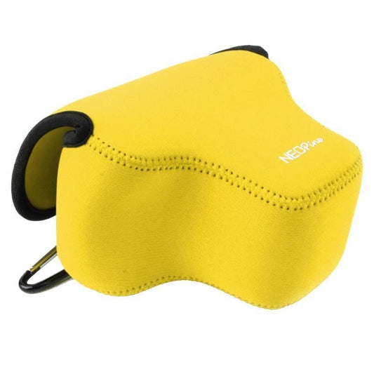 NEOpine Neoprene Shockproof Soft Case Bag with Hook for Canon SX60 Camera (Yellow)