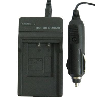 Digital Camera Battery Charger for OLYMPUS Li30B (Black)
