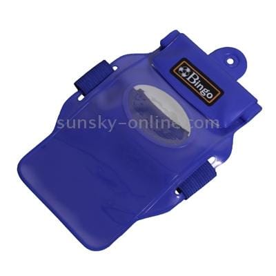 Bingo Waterproof Bag for Digital Camera, iPhone 4 / 3GS / 3G and Other Similar Size Mobile Phones , Blue (Blue)