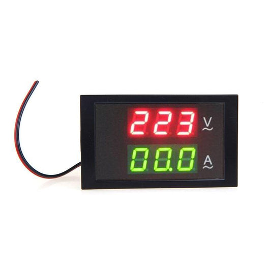 Digital LED Voltage Meter Ammeter Voltmeter with Current