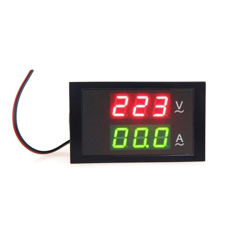 Digital LED Voltage Meter Ammeter Voltmeter with Current