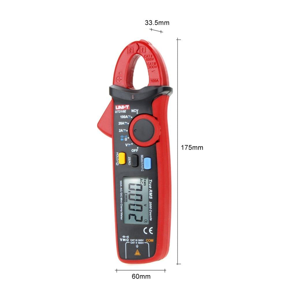 UNI-T UT210E Mini Digital Handheld Clamp Multimeter