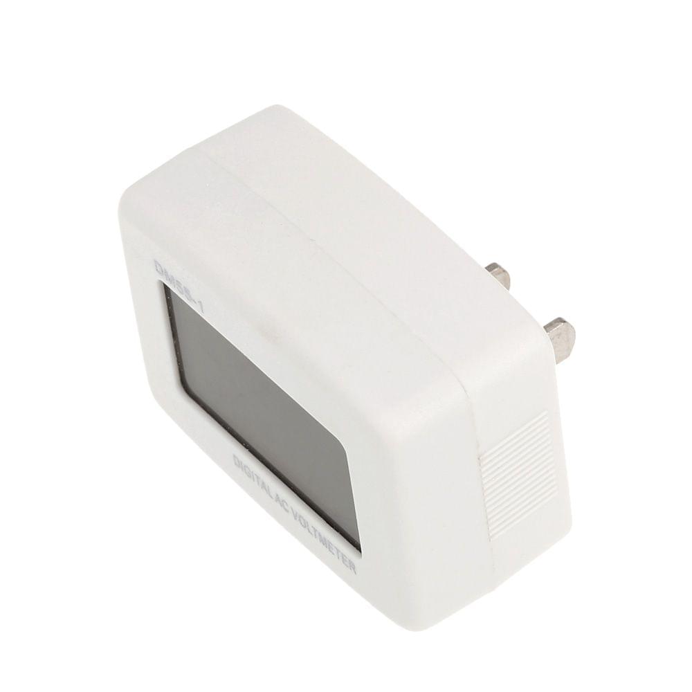 DM55-1 AC 80-300V LCD Digital Volt Meter Voltmeter US Plug - 2