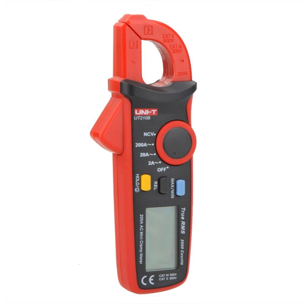 UNI-T UT210B True RMS 200A AC Mini Clamp Meters Ammeter w/