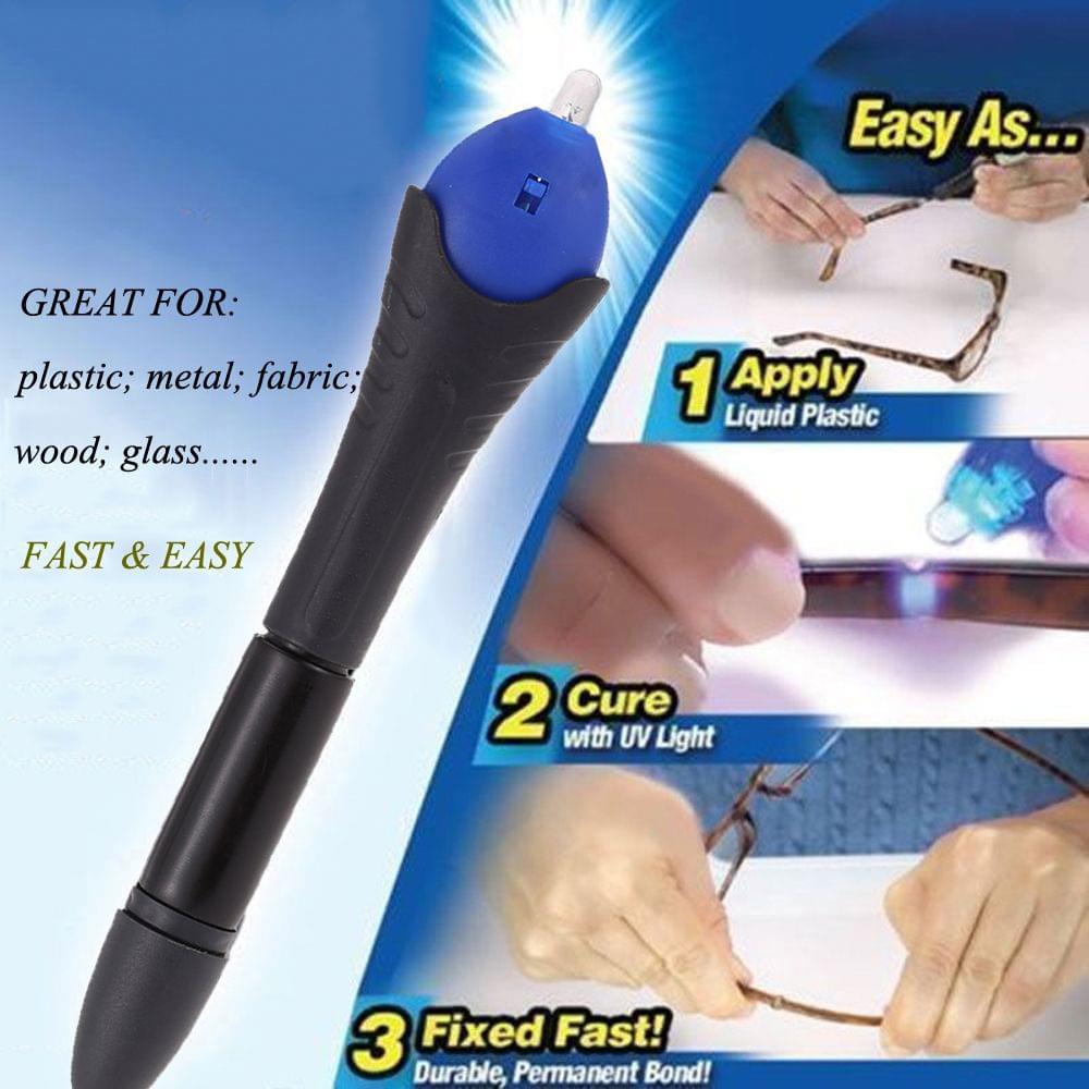 Fix UV Light Repair Glue Tool Pen Dip Welding Compound Kit